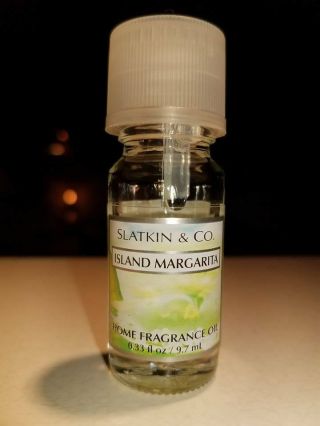Bath & Body Island Margarita Home Fragrance Oil Slatkin & Co Rare