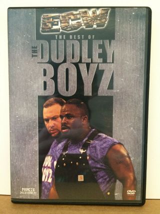 Ecw Dvd The Best Of The Dudley Boyz Boys Ultra Rare Oop 2001 Wwf Wwe
