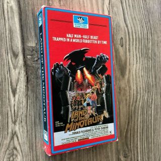 Land Of The Minotaur [1976] Vhs Rare Horror Tape / Donald Pleasence Satanic