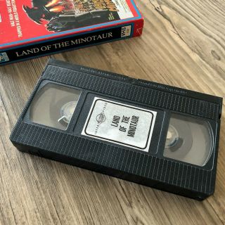 Land of the Minotaur [1976] VHS RARE Horror Tape / Donald Pleasence SATANIC 2