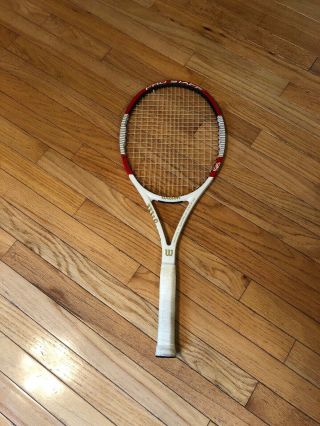Wilson Pro Staff 95 Blx 4 3/8 Tennis Racquet Rare