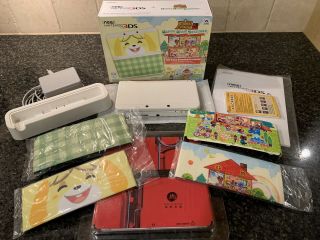 3ds White (rare Animal Crossing System)