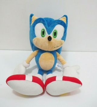 Rare Sonic Sonic The Hedgehog Sanei Sega Plush 10 " Toy Doll Japan