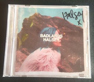 Badlands By Halsey Signed Autographed Cd Rare