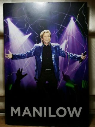 Rare 2015 Barry Manilow Memorabilia Picture Poster Book Manilow