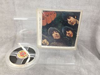 Rare Beatles Rubber Soul 3 3/4 Ips Twin Track Mono Reel To Reel Tape Ta - Pmc 1267
