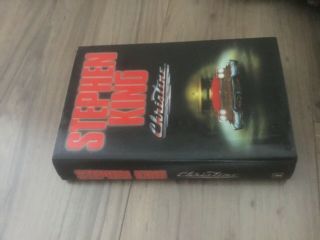 Rare Stephen King Uk 1st Edition Of Christine Horror Car Classic 1983 Hodder
