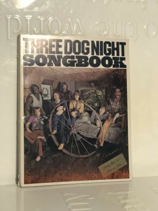 Three Dog Night Songbook Music Book 26 Songs.  Concert Picture.  Rare