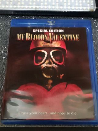 My Bloody Valentine (blu - Ray Disc,  2009) Rare Out Of Print