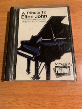 Minidiscs A Tribute To Elton John - Studio Product Rare