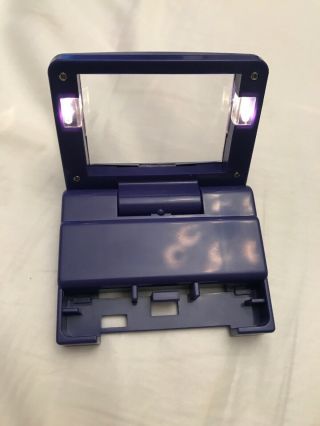 Rare Game Boy Color Grape Purple With Case Light Madness Magnifier With Light 3