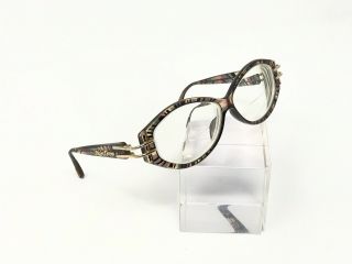 Paloma Picasso Eyeglasses Frames Big Rare Vintage 3811 50 Optyl Slovenia 58 []10