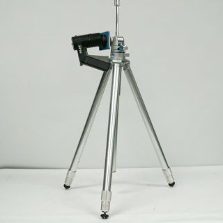Rare Heavy Duty P&B Professional Camera Tripod Model 1110 Made in Japan Slik 2