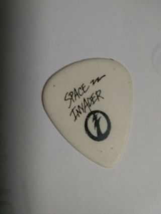 Kiss Ace Frehley Signed Rare Autographed Guitar Pick Space Invader 2014 Spaceman