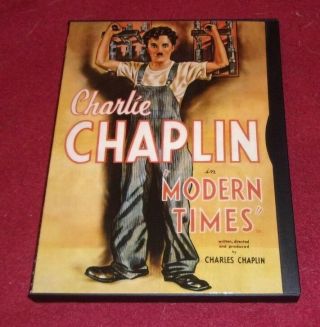 Modern Times Rare Image Edition Dvd Charlie Chaplin,  Paulette Goddard