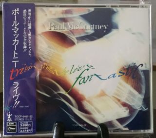 Paul Mccartney - Tripping The Live Fantastic,  Japan 2 Cd W/obi,  Tocp - 6481 2 Rare