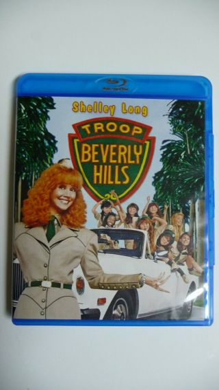 Troop Beverly Hills (blu - Ray Disc,  2015) Rare Out Of Print Oop