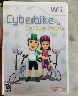 Cyberbike Cycling Sports - - Nintendo Wii Ntsc Usa - - Rare - - Cib - - No Bike