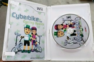 Cyberbike Cycling Sports - - Nintendo Wii NTSC USA - - RARE - - CIB - - No bike 2