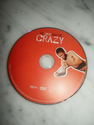 The Gods Must Be Crazy (dvd,  2004) 1980 Rare Oop No Case