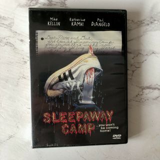 Sleepaway Camp Dvd - Rare Oop 2000 Anchor Bay Release Horror Slasher