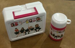 Spice Girls - Lunch Box,  Flask Official Merchandise Rare