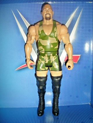 Rare The Big Show Figure Wwe 2011 Mattel Camo Wrestling Collectible Giant Wcw