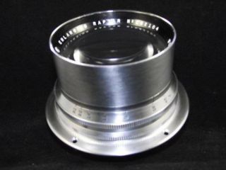 Rare Wollensak 11 7/8 " (302mm) F/4.  5 Enlarging/enlarger Raptar Lens -