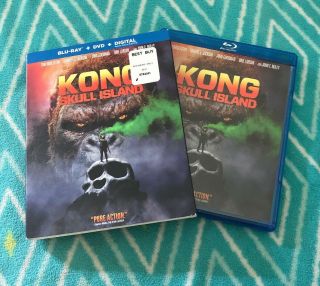 Kong: Skull Island (blu - Ray/dvd) No Digital W - Rare Slipcover