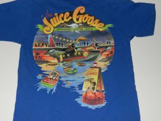 Rare Euc 1996 Caribbean Soul " Juice Goose " Amphibious Bar T Shirt (men 