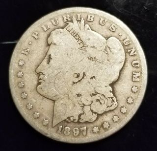 Rare 1897 - S Morgan Silver Dollar