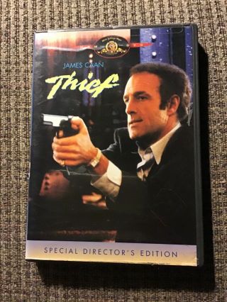 Thief,  Special Director’s Edition,  Rare James Caan Dvd,  1981,  Oop Mgm Print