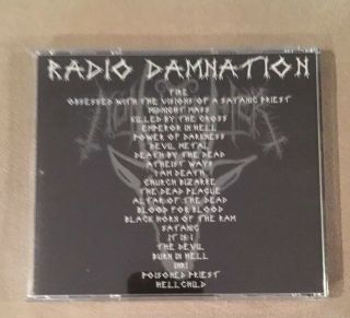 Nunslaughter Radio Damnation CD Rare Ltd 666 Death Metal 2