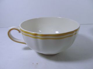 Yves Delorme Rare Gien Soup Cup X 2 4