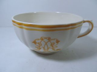 Yves Delorme Rare Gien Soup Cup X 2 5