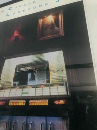 John Mellencamp 1987 “The Lonesome Jubilee” Rare Record Store Promo Poster 2