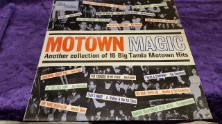 Marvin Gaye,  The Elgins,  Etc.  Motown Magic,  Rare 1965 Uk Mono Lp Proper