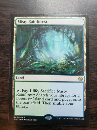 Misty Rainforest (modern Masters) X1 Lp