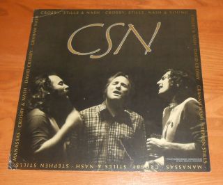 Crosby,  Stills & Nash Our Generation Poster 2 - Sided Flat Square Promo 12x12 Rare