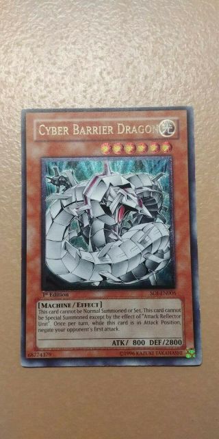 Cyber Barrier Dragon Soi - En006 1st Ed Ultimate Rare