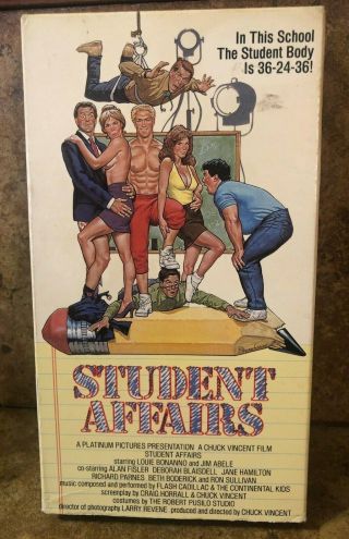 Student Affairs (vhs) Teen Comedy 80 