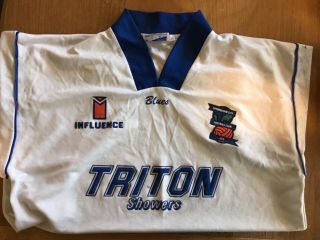 Birmingham City Football Shirt 1992/93 Away Influence Size L 44/46 (rare)