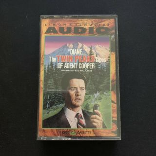 Rare The Twin Peaks Tapes Of Agent Cooper,  Diane Casette Audiobook