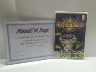 Beetleborgs Screen - Comic Book Rare.