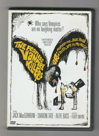 Fearless Vampire Killers Dvd Widescreen Roman Polanski Sharon Tate Rare Htf