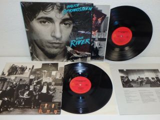Bruce Springsteen The River Very Rare 1980 Cbs Special Products 2x Lp Pc2 36854