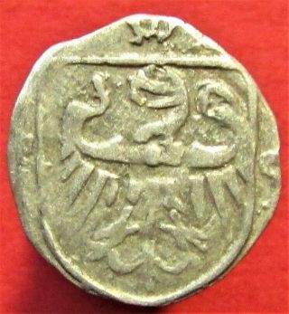 Silver Medieval Coin Denar Silesia - OleŚnica Silver (1430 - 1440) Rare
