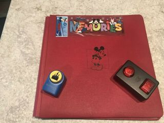 Creative Memories Disney Bundle With Some Rare 12x12 Mickey Mouse Album