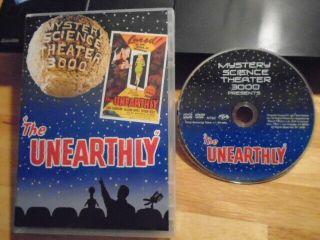 Rare Oop Mystery Science Theater 3000 Dvd The Unearthly 1957 Sci - Fi Horror B/w