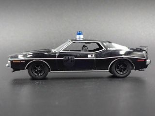 1971 71 Amc Javelin Amx Police Rare 1:64 Scale Collectible Diecast Model Car